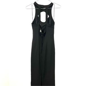 Adrianna Papell evening black dress S10